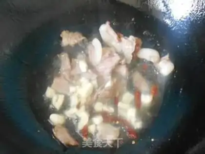 Make Sea-belt fried flowers step 1