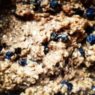 Make No oil, no sugar, mocha oatmeal cookies step 0