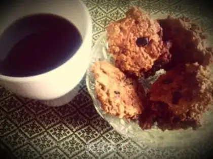 Make No oil, no sugar, mocha oatmeal cookies step 2