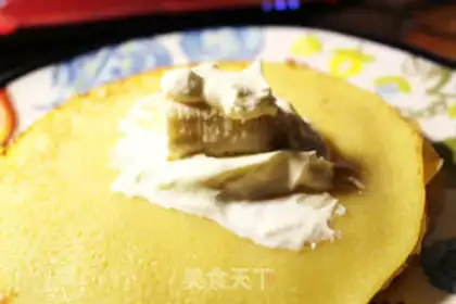 Make Honey Banana Band step 2