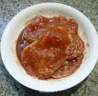 Make French black pepper pork chops step 4