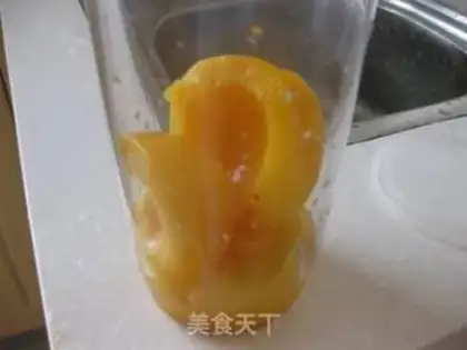 Make Peach mousse cake step 3