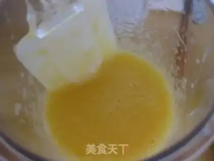 Make Peach mousse cake step 4