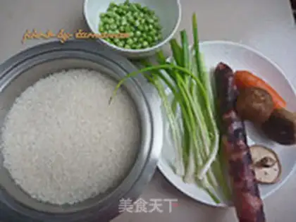 Make Weenie pea rice step 0