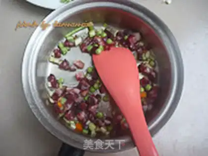 Make Weenie pea rice step 2