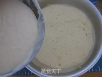 Make Peach mousse cake step 10