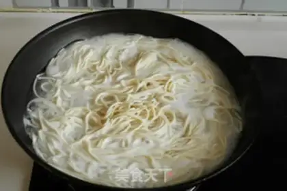 Make Smelting noodles step 4