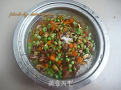 Make Weenie pea rice step 5