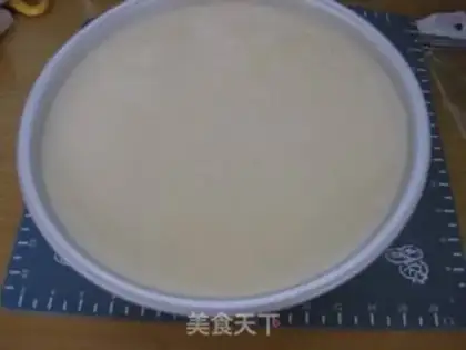 Make Peach mousse cake step 11