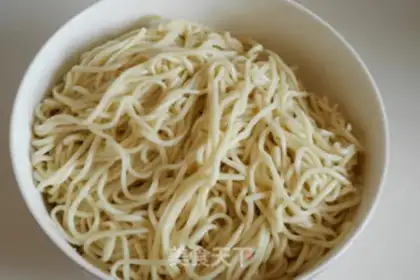 Make Smelting noodles step 5