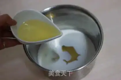 Make Marble for tea and bean cake step 1