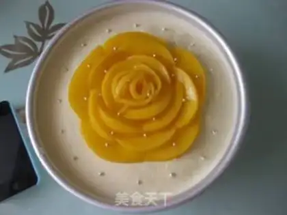 Make Peach mousse cake step 14
