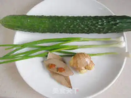 Make Garlic white meat step 1