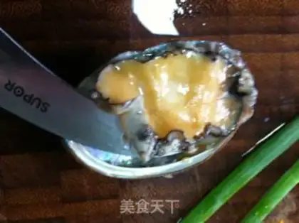 Make Garlic abalone step 1