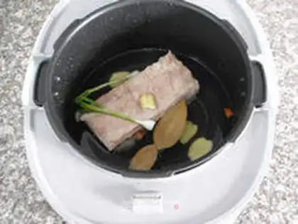 Make Garlic white meat step 3