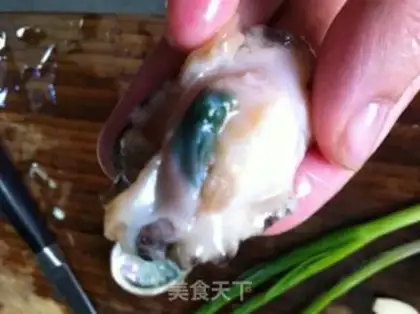 Make Garlic abalone step 2