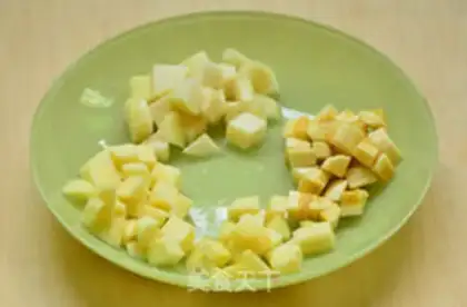 Make A colorful fruit salad step 2