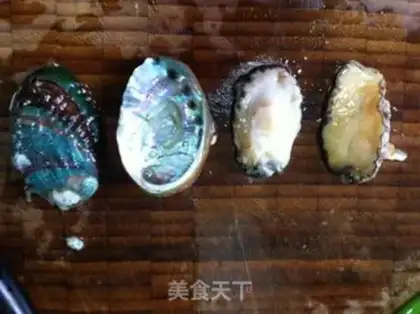 Make Garlic abalone step 3