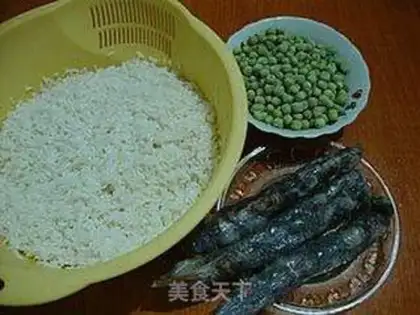 Make Peas and salami step 0