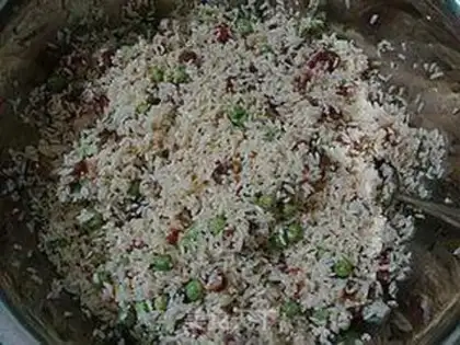 Make Peas and salami step 3