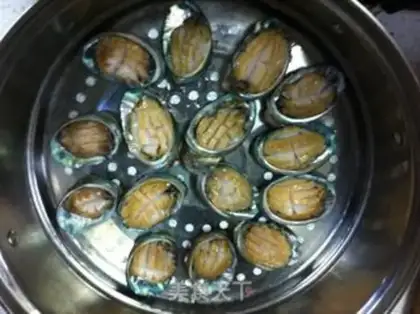 Make Garlic abalone step 9