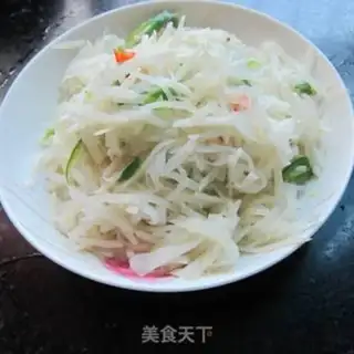 Make Fish with white radish step 4