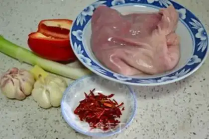 Make Garlic belly step 0