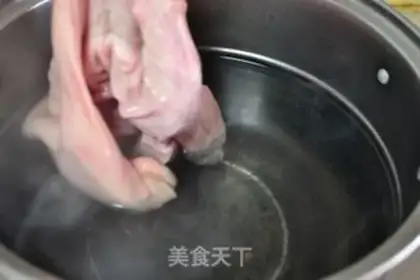 Make Garlic belly step 1