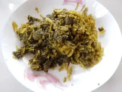 Make Snow cuisine for yellowfish step 2