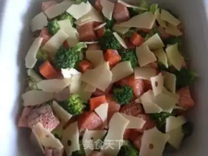 Make Salmon pasta step 7