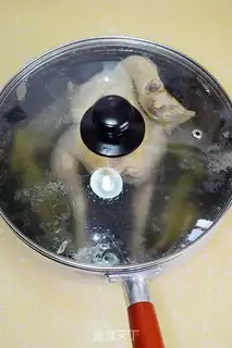 Make White pheasant step 2