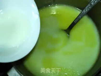 Make Blueberry cream ice cream step 5