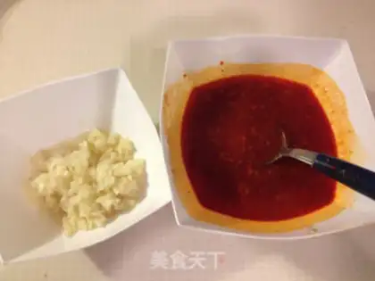 Make Secret garlic chicken feet step 4