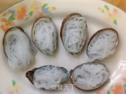 Make Garlic fan abalone step 4