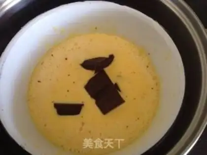 Make Chocolate ice cream step 3