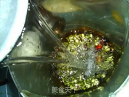 Make "Red dates green bean soy" step 4