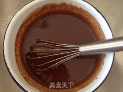 Make Chocolate ice cream step 4