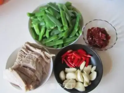 Make Four season beans back to the pot step 4
