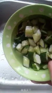 Make An appetizer cucumber step 6