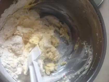 Make Sweet panda cookies step 6