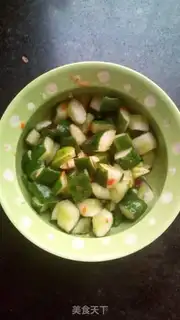 Make An appetizer cucumber step 8