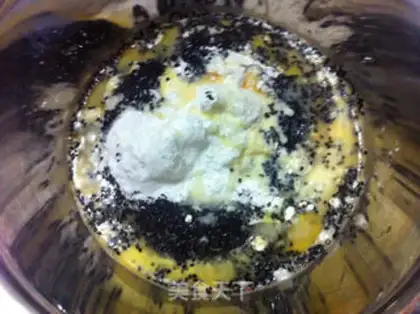 Make Black sesame pancakes step 0