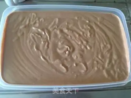 Make Chocolate ice cream step 15