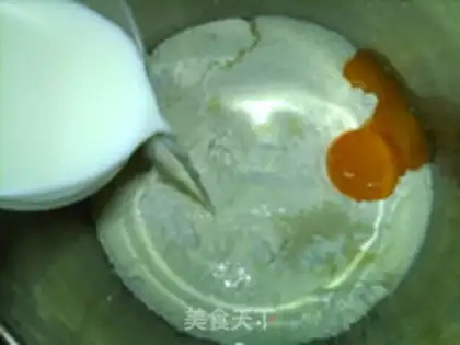Make Buttertail bread step 1