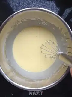 Make Sour cherry cake step 2