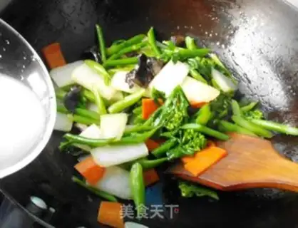 Make ♪ Mustard blue fried wintermelon ♪ step 7