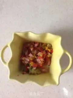 Make Five-colour shrimp cakes step 3