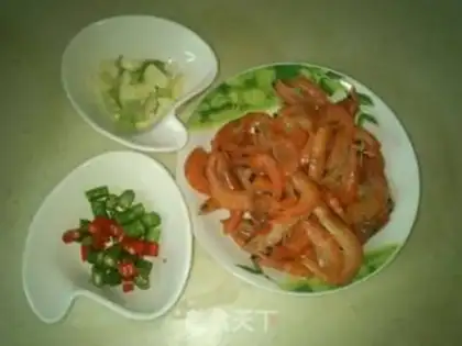 Make Spicy shrimp step 0
