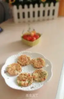 Make Five-colour shrimp cakes step 6