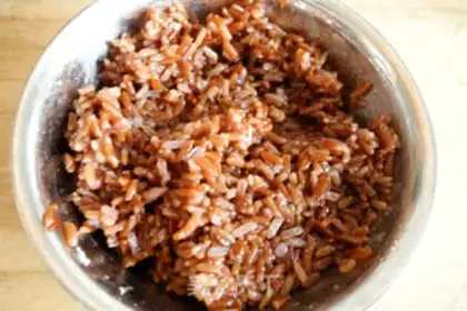 Make Red rice step 2